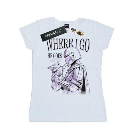 STAR WARS  The Mandalorian Where I Go TShirt 