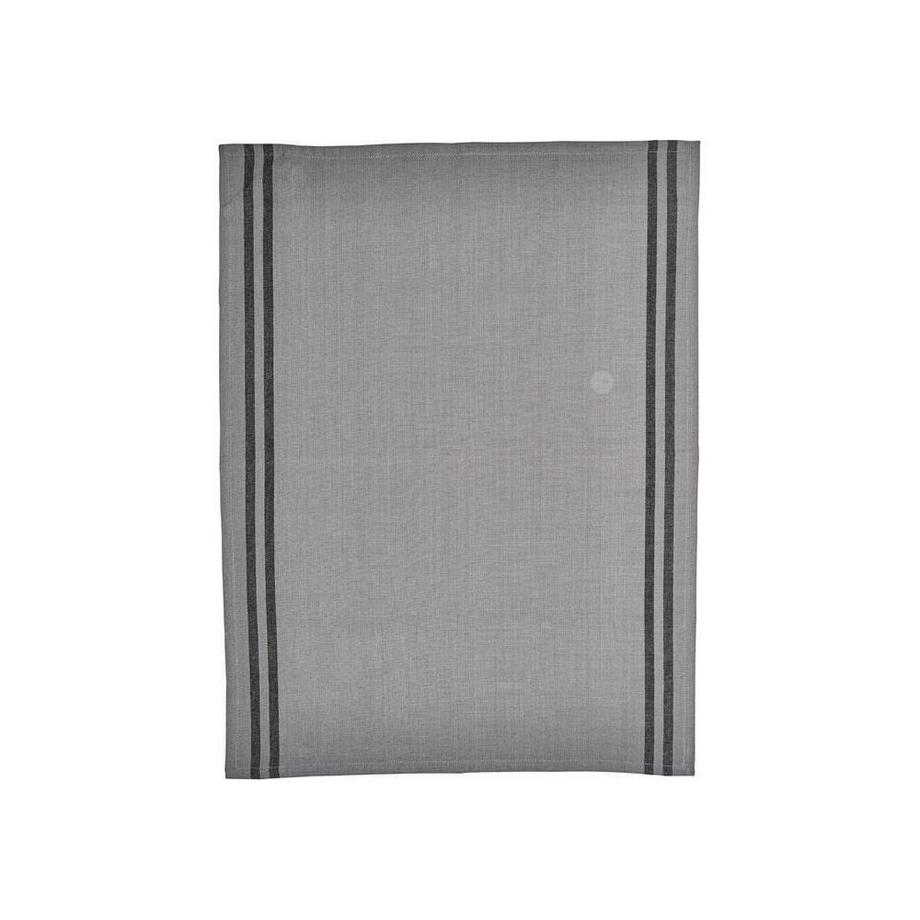 Södahl  Södahl Geschirrtuch-Set Soft, Grau/Schwarz (2 Stk) 