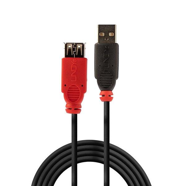 LINDY  42817 USB Kabel 5 m USB 2.0 USB A Schwarz 