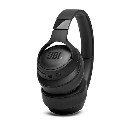 JBL  TUNE 710BT - écouteurs avec micro - circum-aural - Bluetooth - sans fil, filaire - jack 3,5mm - noir 