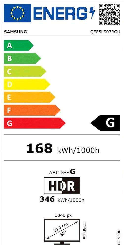 SAMSUNG  The Frame 6.1 QE85LS03B 