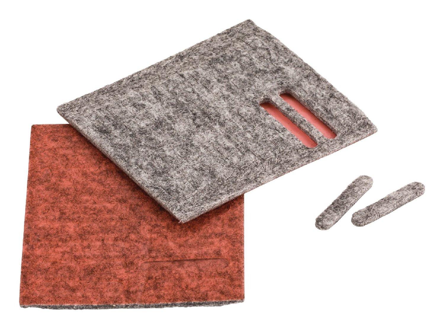 Nedis Surfaces coulissantes pour outils combinés Gris/Rouge  