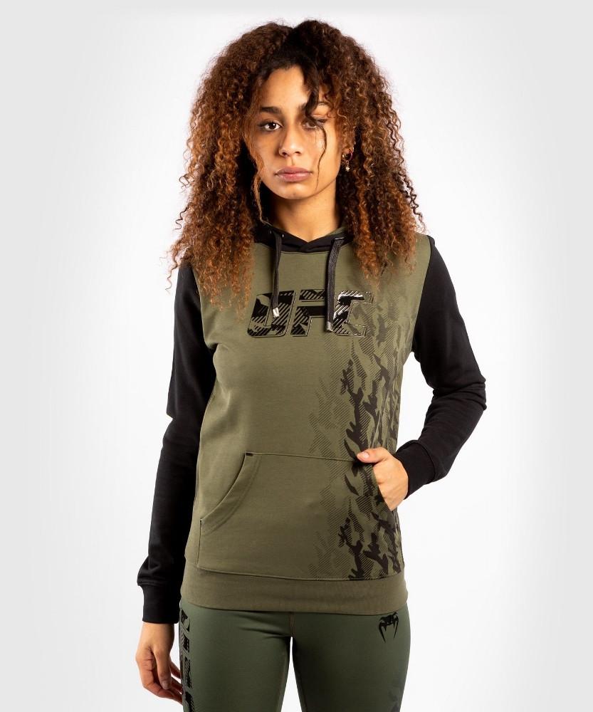 Image of Ufc Authentic Fight Week Kapuzenpullover Damen Khaki S