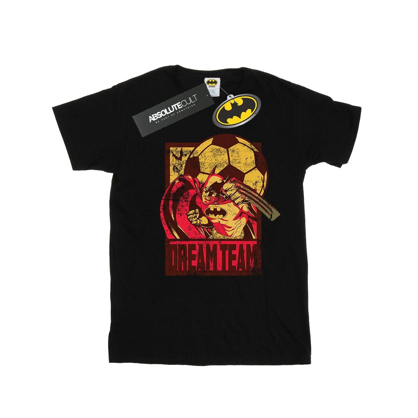 Image of Batman Football Dream Team Tshirt Jungen Schwarz 152-158