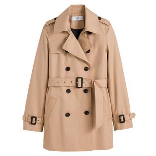 La Redoute Collections  Halblanger Trenchcoat mit Knopfleiste 