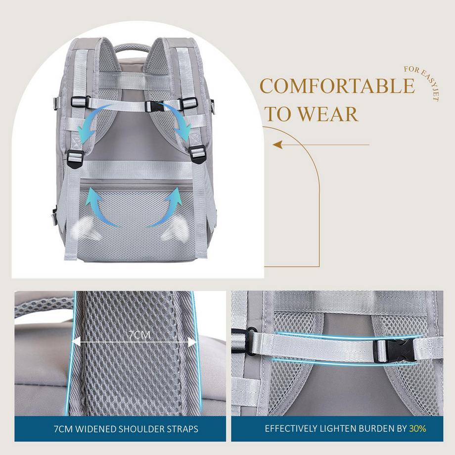 Only-bags.store  Handgepäck Reiserucksack Wanderrucksack Wasserdichter Outdoor Daypack 