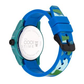 Cool Time Kids  Camouflage Kinderarmbanduhr 