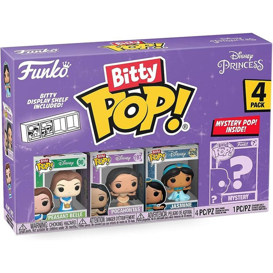 Funko  FUNKO BITTY POP! 4 Pack Disney Princess : Belle 