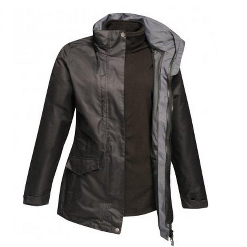 Image of 3in1jacke Benson Iii Atmungsaktiv Damen Schwarz 40