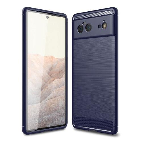 Image of Google Pixel 6 - Metall Carbon Look Hülle