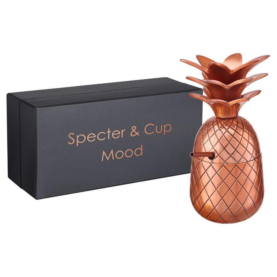Ananas Cocktail Becher Mood Bronze