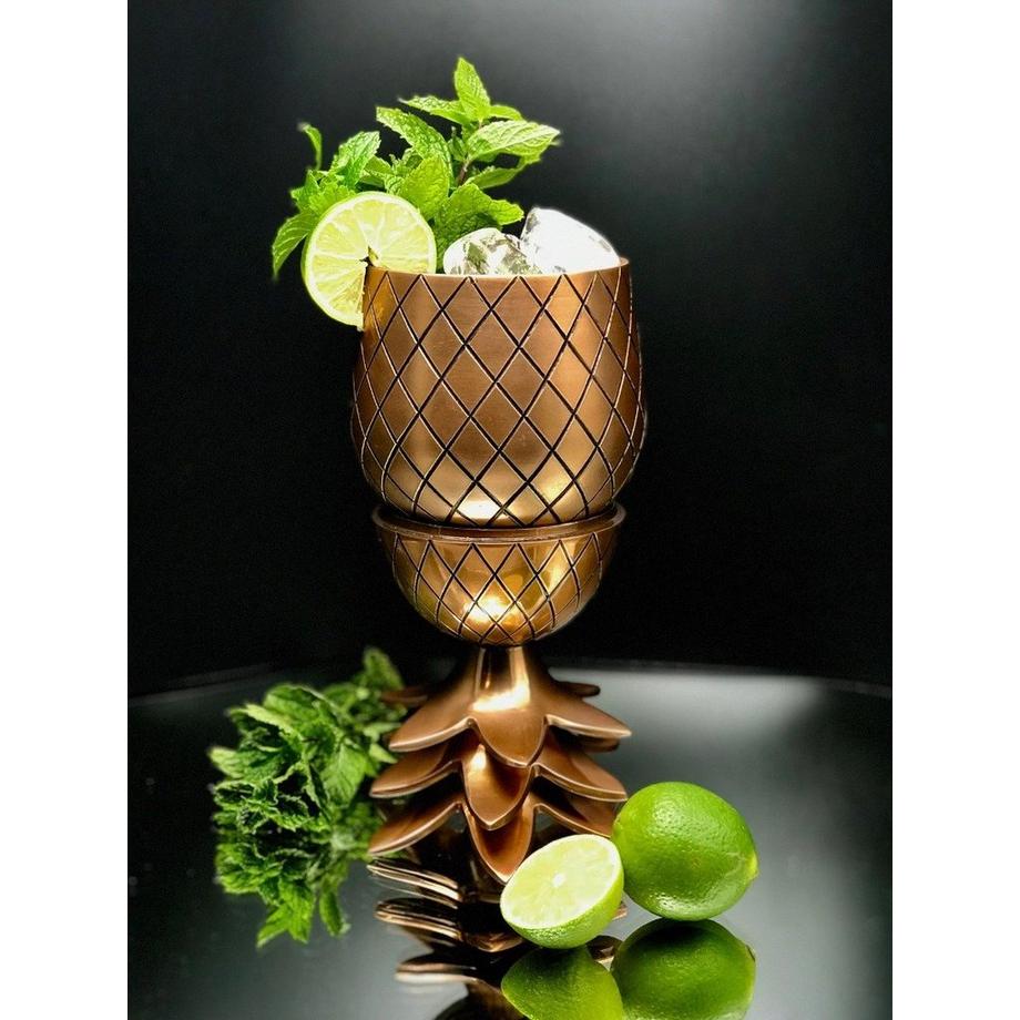 Specter & Cup Ananas Cocktail Becher Mood Bronze  