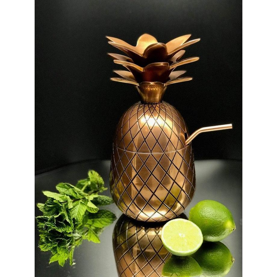 Specter & Cup Ananas Cocktail Becher Mood Bronze  