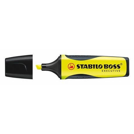 STABILO STABILO Textmarker BOSS EXECUT. 2-5mm 73/14 gelb  