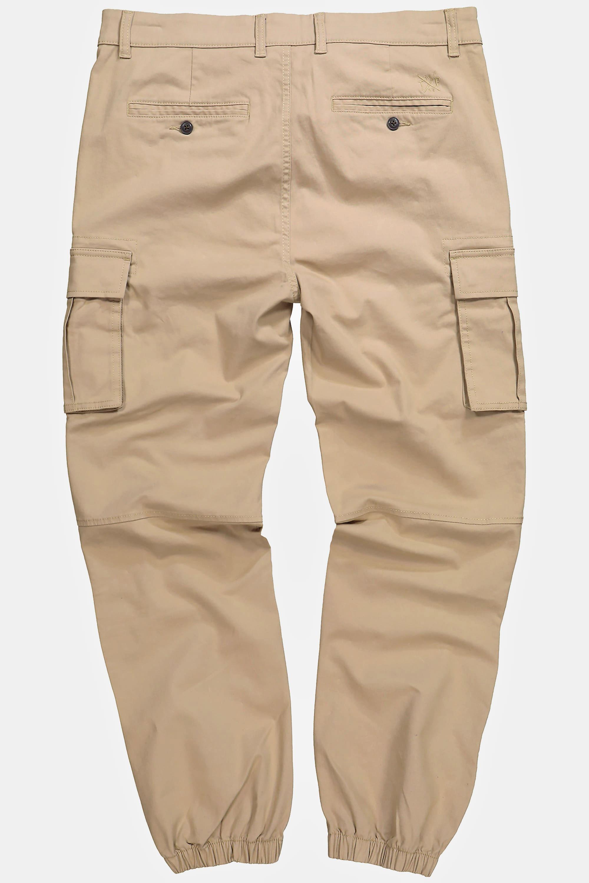 JP1880  Pantalon cargo spécial ventre fort, coupe Straight, jusqu'à la taille 72 