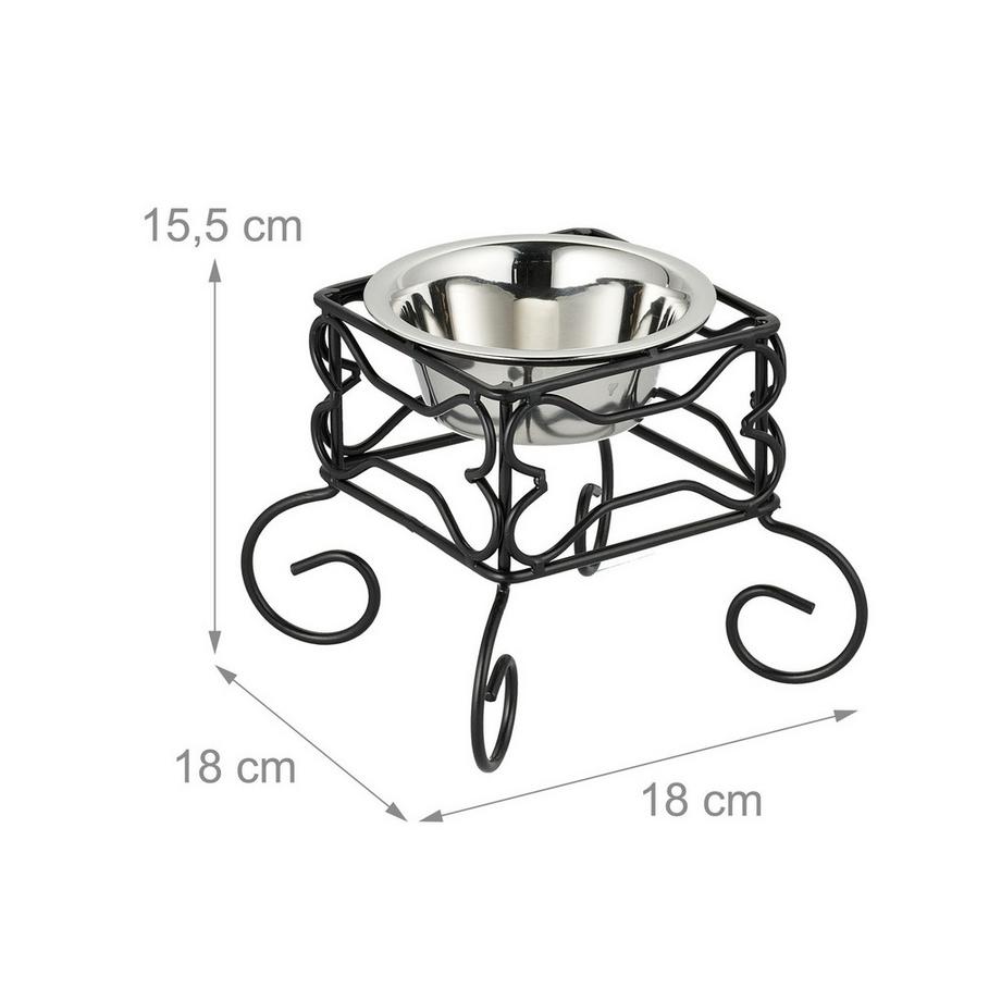 Northix  Support surélevé pour gamelles pour chien 