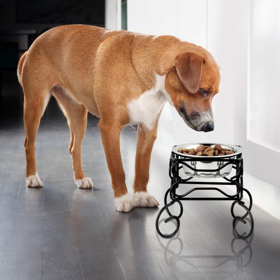 Northix  Support surélevé pour gamelles pour chien 