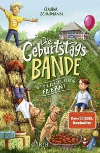 Die Geburtstagsbande. Auf die Plätze, fertig, feiern! Schaumann, Claudia; Ceccarelli, Simona (Illustrationen) Copertina rigida 