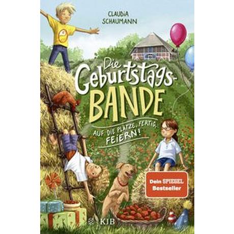 Die Geburtstagsbande. Auf die Plätze, fertig, feiern! Schaumann, Claudia; Ceccarelli, Simona (Illustrationen) Copertina rigida 