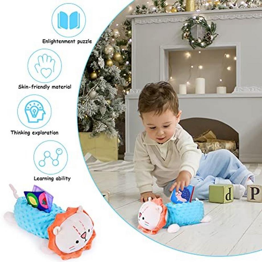 Activity-board  Spielzeug, Interaktive Baby-Sinnesbox mit Farben, Texturen, Geräuschen 