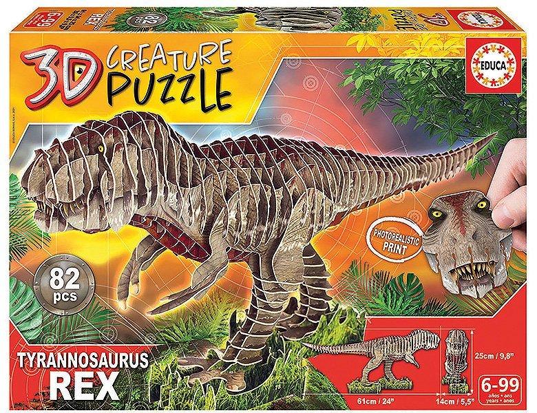 Image of Puzzle 3D T-Rex (82Teile)