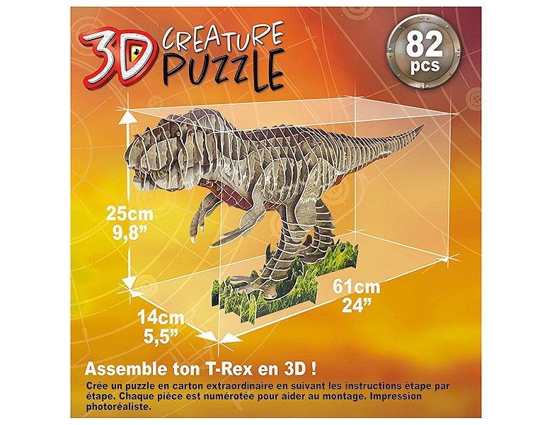 Educa  Puzzle 3D T-Rex (82Teile) 