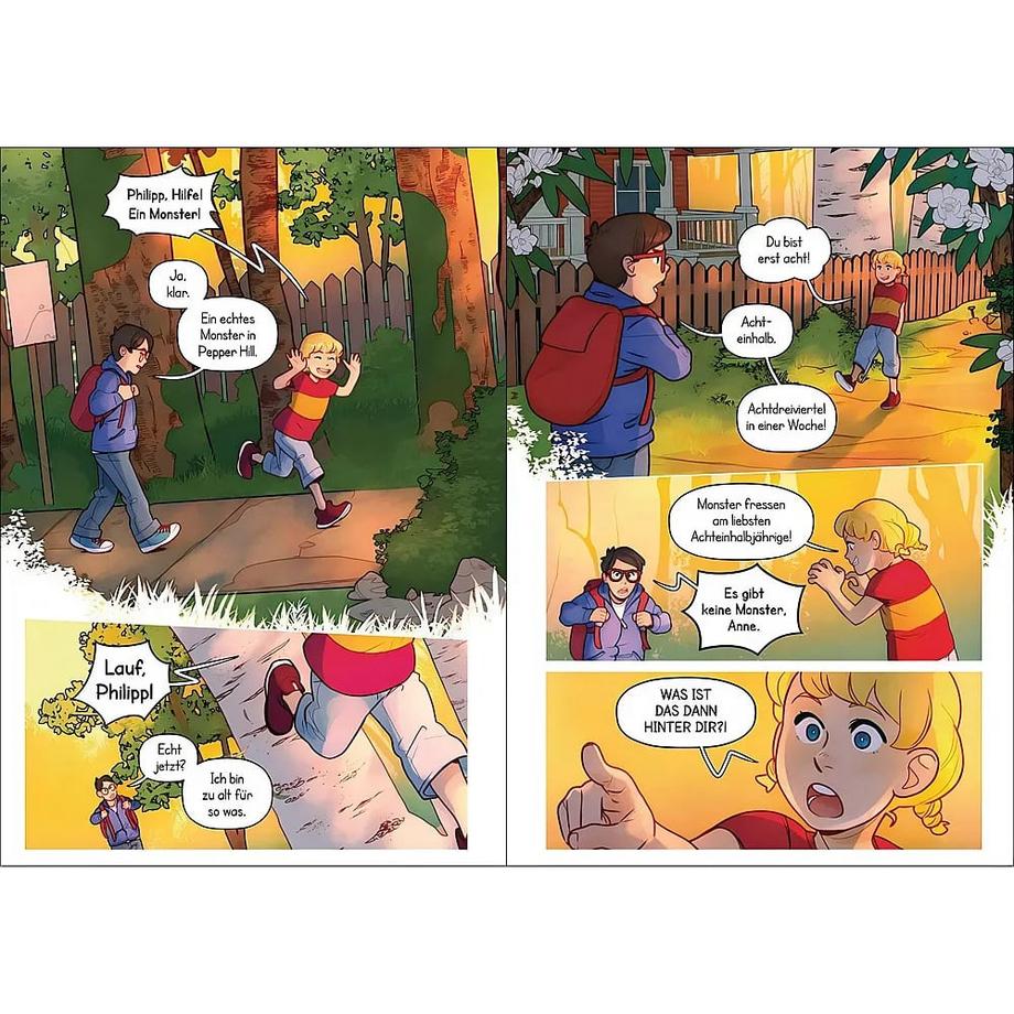 Das magische Baumhaus (Comic-Buchreihe, Band 1) - Im Tal der Dinosaurier Pope Osborne, Mary; Laird, Jenny; Loewe Graphix (Hrsg.); Matthews, Kelly (Illustrationen); Matthews, Nichole (Illustrationen); Jaekel, Franziska (Übersetzung) Couverture rigide 
