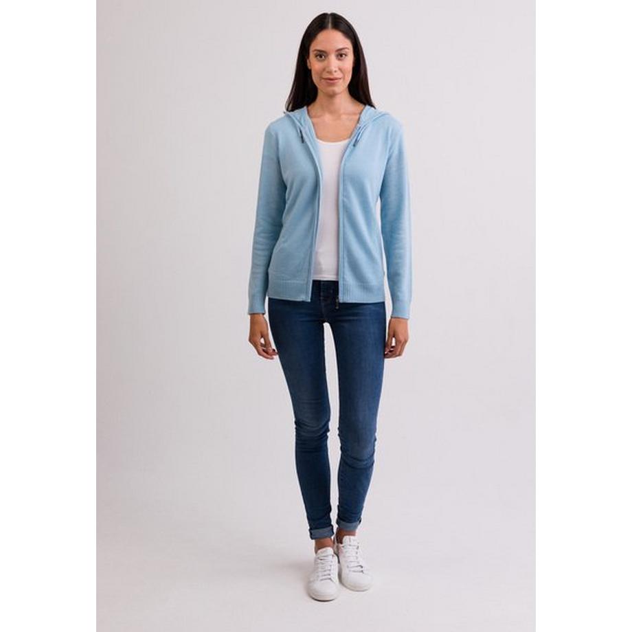 CASH-MERE.CH Felpa con cappuccio in cashmere  