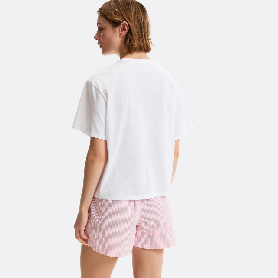 La Redoute Collections Pyjashort Seersucker Rayé  