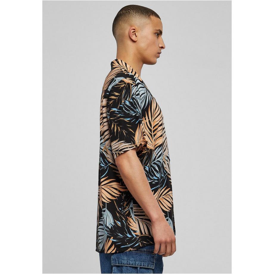 URBAN CLASSICS Chemise grandes tailles grandes tailles  Viscose AOP Resort  
