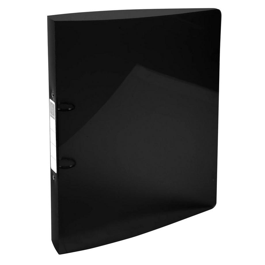 Exacompta Raccoglitore polipropilene trasl. glossy IDERAMA PP - 2 anelli 30mm - A4 maxi - x 10  