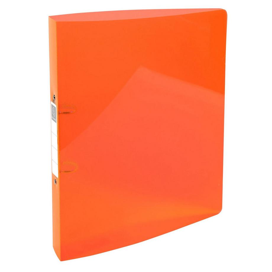 Exacompta Raccoglitore polipropilene trasl. glossy IDERAMA PP - 2 anelli 30mm - A4 maxi - x 10  