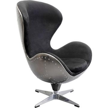 Fauteuil pivotant Lounge Black Graphit