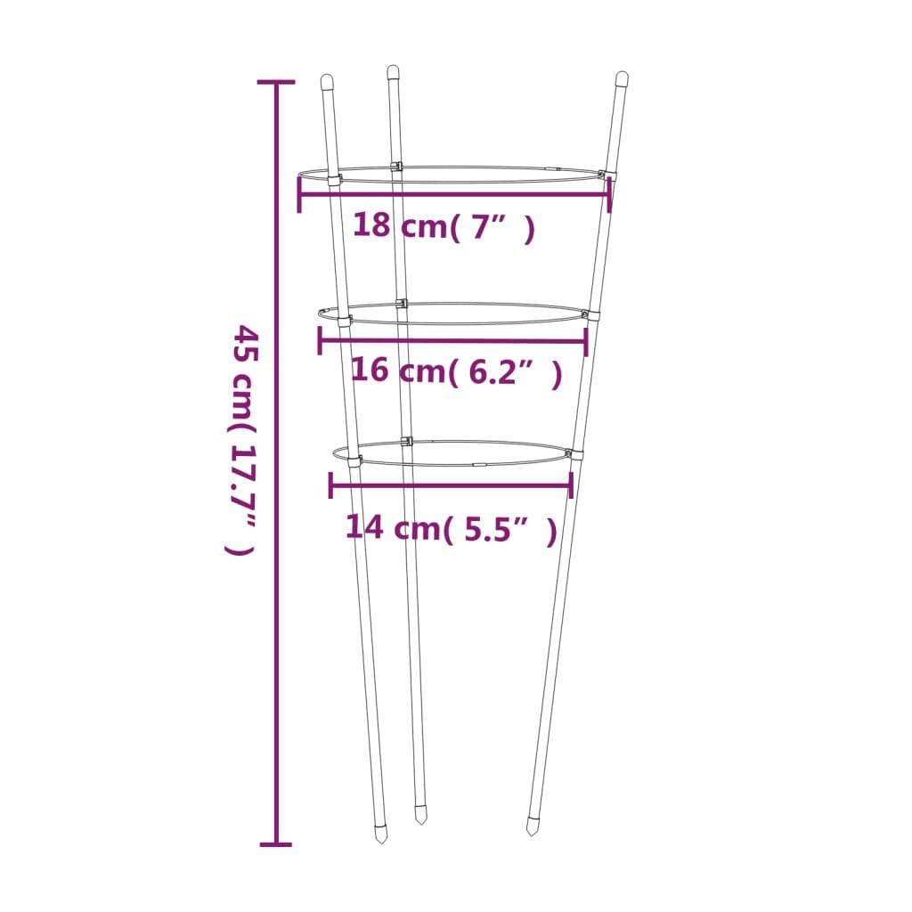 VidaXL Support de plantes de jardin  