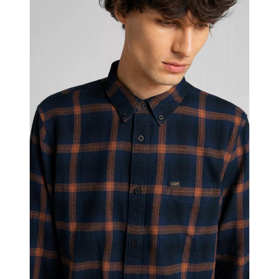 Lee Button Down Kariertes Hemd  