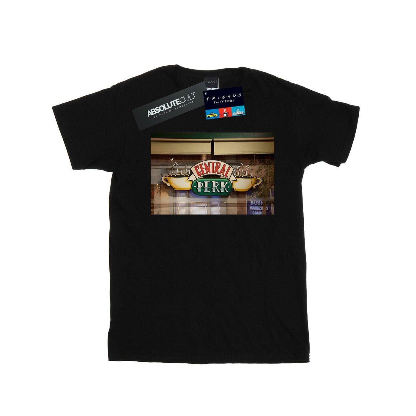 Image of Central Perk Photo Tshirt Herren Schwarz 3XL