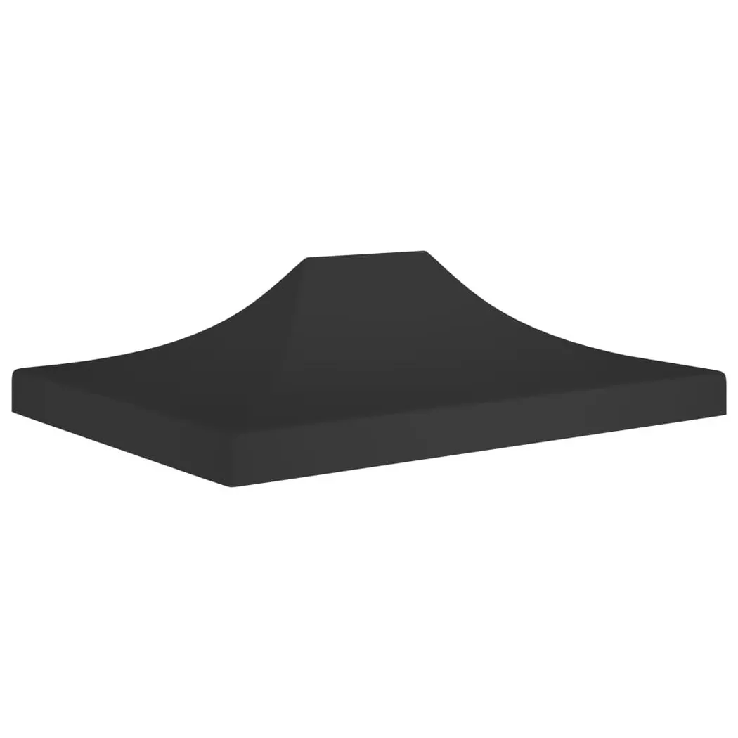 VidaXL - Partyzeltdach gewebe, One Size, Schwarz