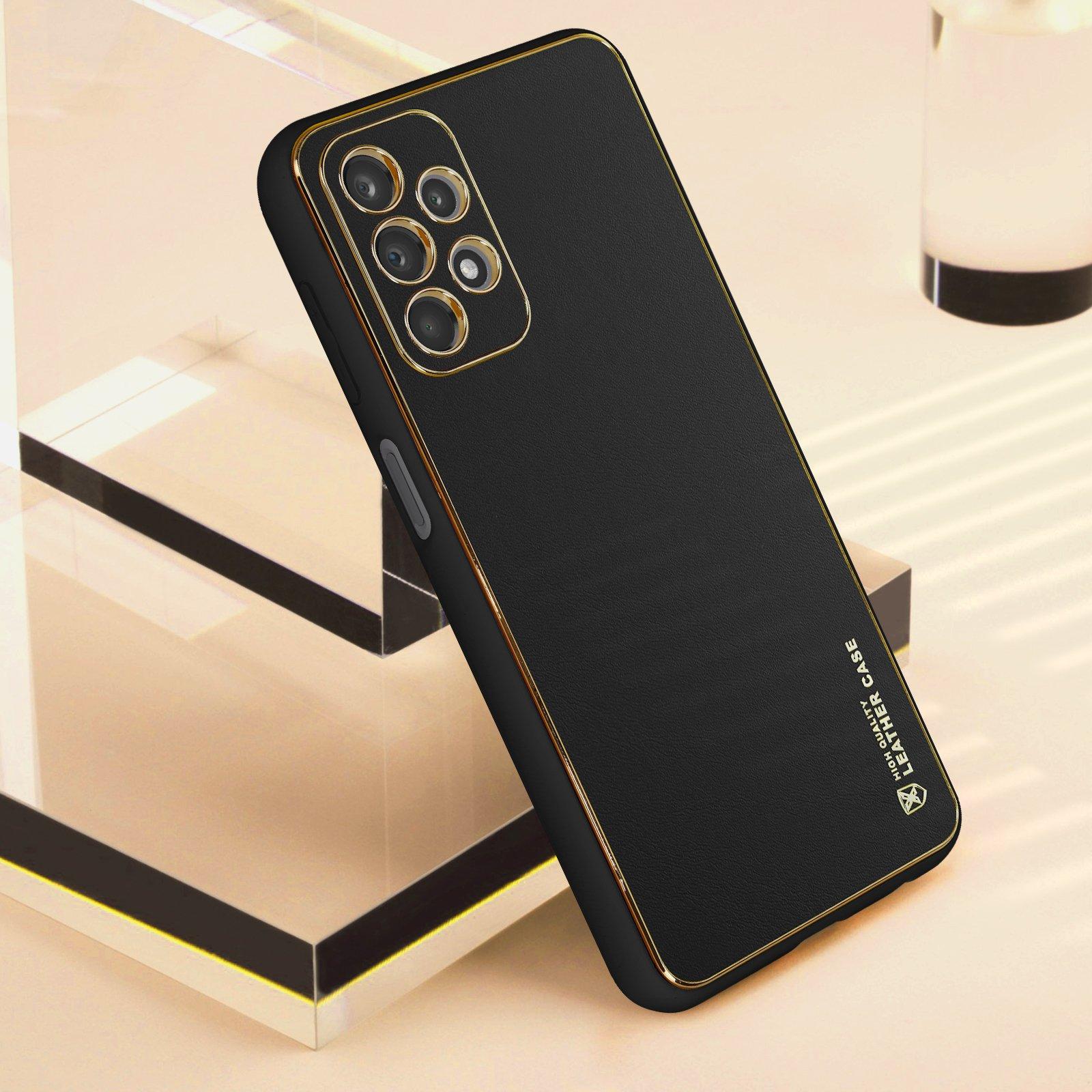 Avizar  Coque Galaxy A23 5G Bi-matière Noir 