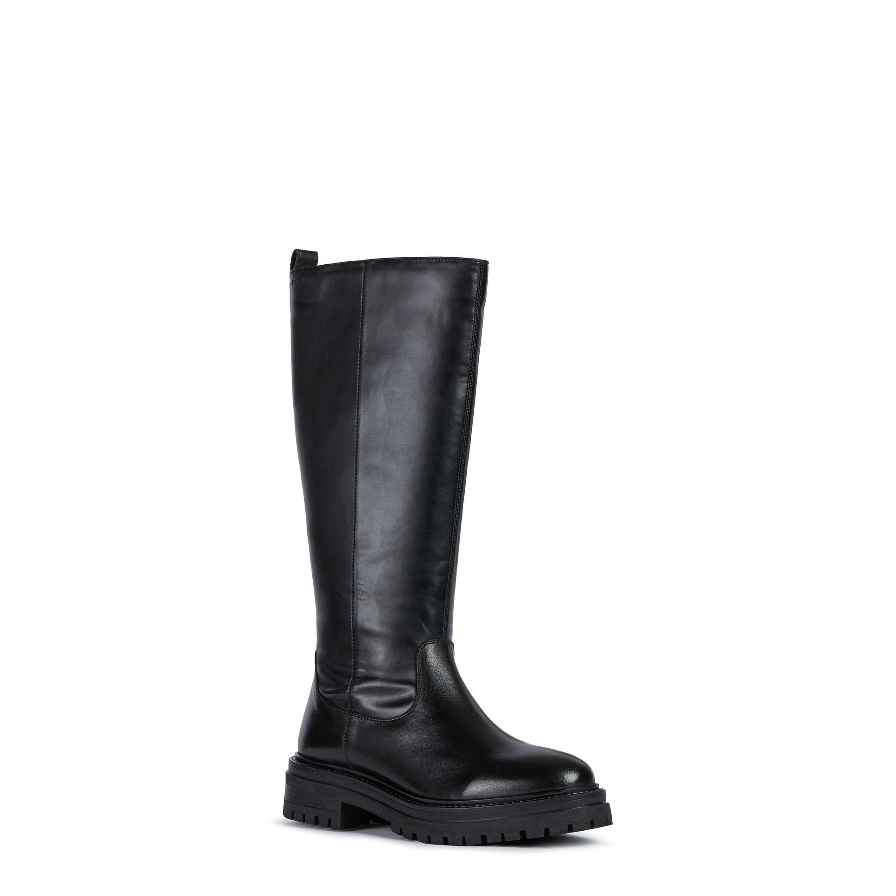 GEOX  bottes cuir iridea 