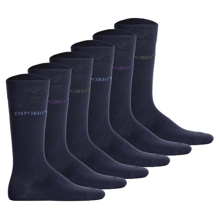 Socken  6er Pack Bequem sitzend-Casual Cotton
