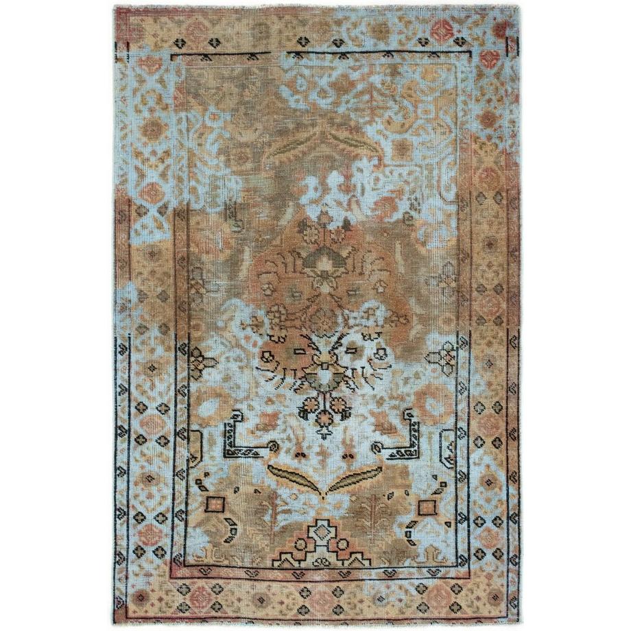 Handgemachter Teppich Vintage Royal