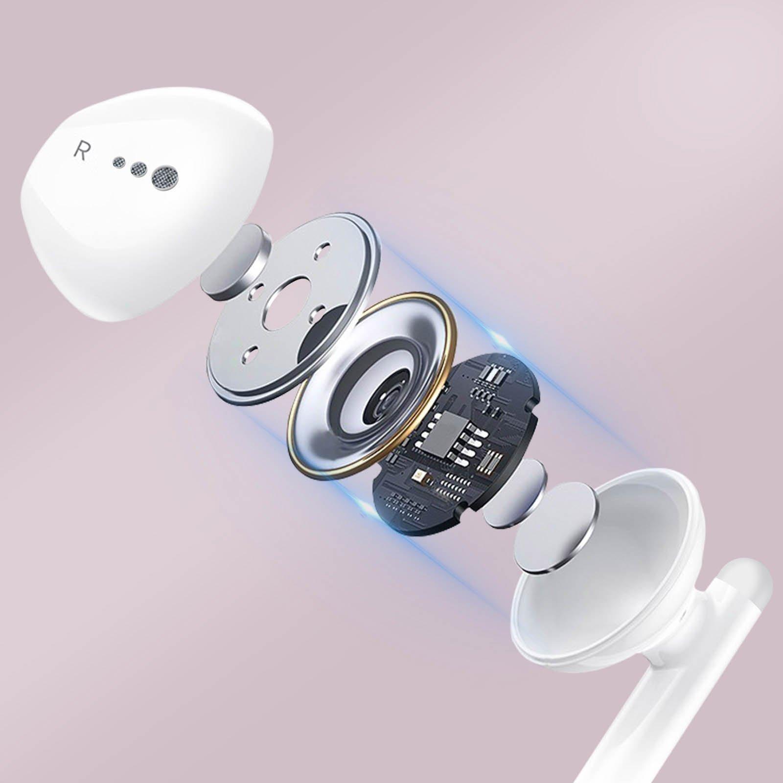 Avizar  USB-C Stereo in-ear Kopfhörer Weiß 