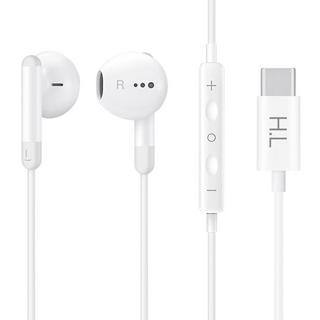 Avizar  USB-C Stereo in-ear Kopfhörer Weiß 