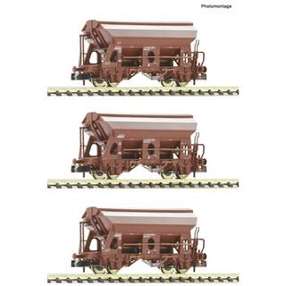 Fleischmann  Lot de 3 wagons-citernes pivotants DB AG 