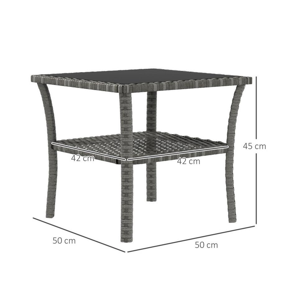 Outsunny table de jardin  