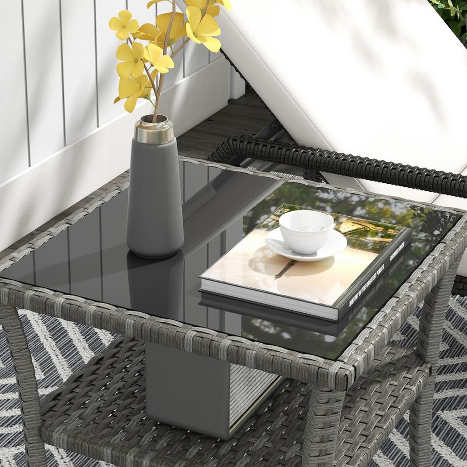 Outsunny table de jardin  