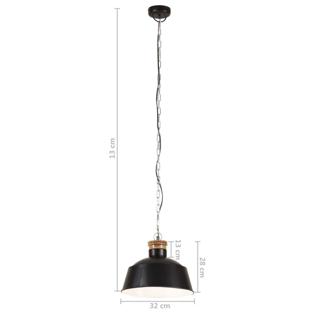 VidaXL Lampe suspendue fer  