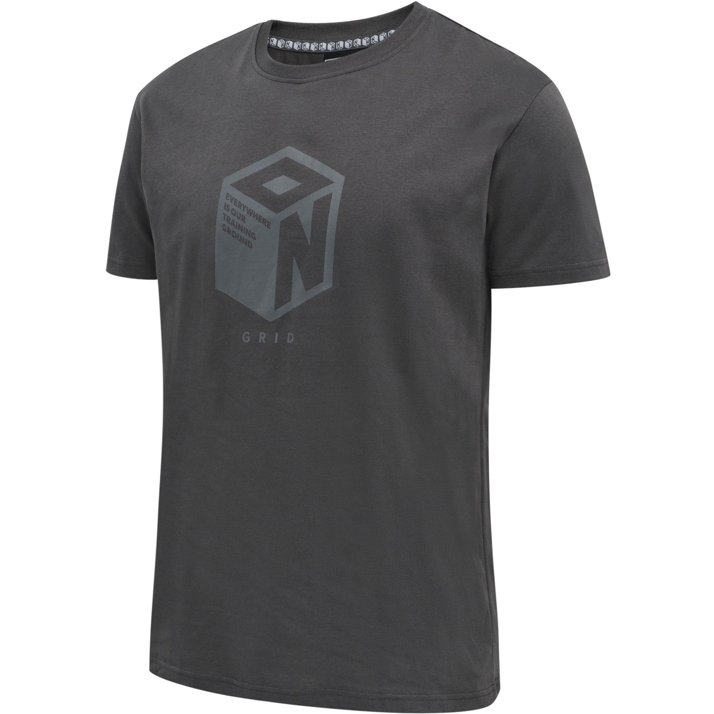 Image of T-shirt Aus Baumwolle Pro Grid Herren S
