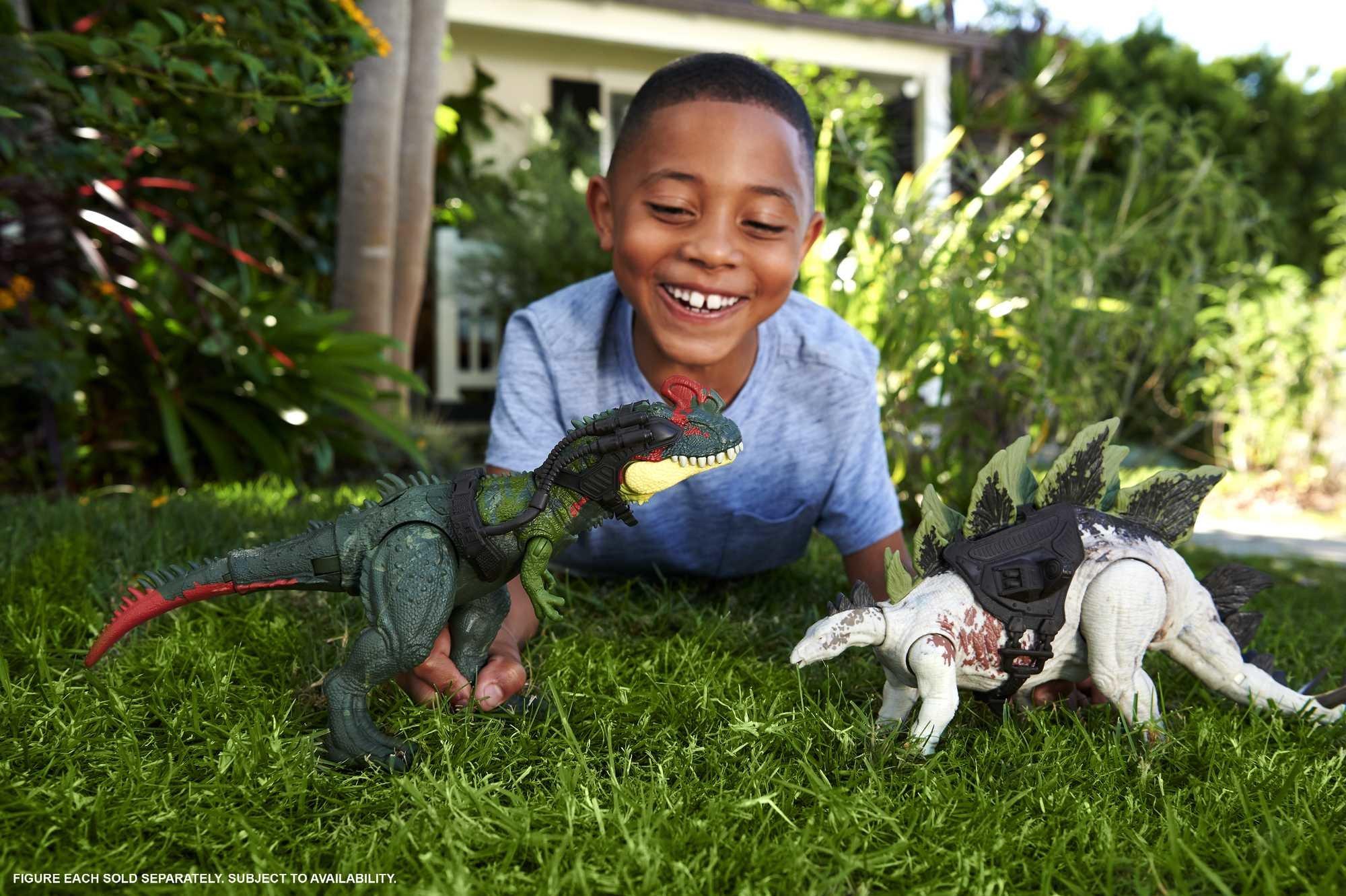 Mattel  Jurassic World Dino Trackers Stegosaurus 