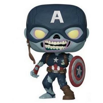 Funko POP ! What If - Zombie : Captain America (941)